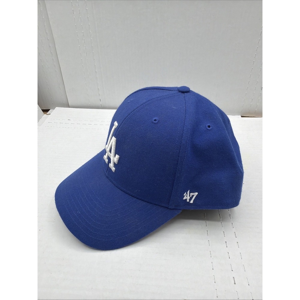 NEW LA Dodgers Hat Adult MLB 47' Brand Ball Cap Embroidered Hat Adjustable - Picture 4 of 12